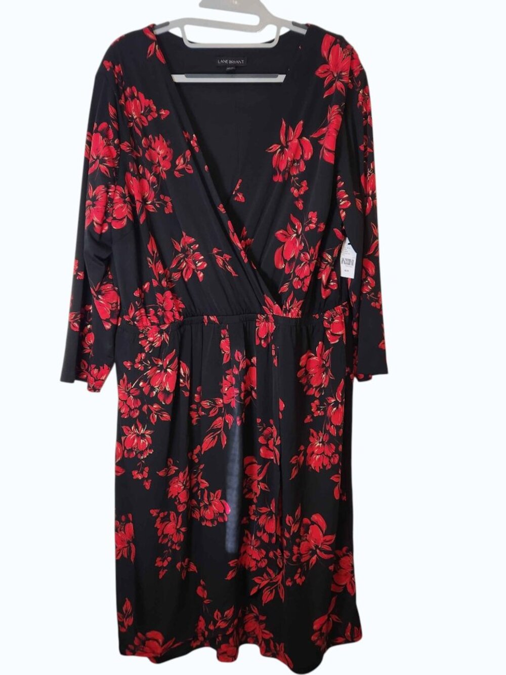✨ Beautiful Lane Bryant Floral Wrap Dress – New With Tags! ✨